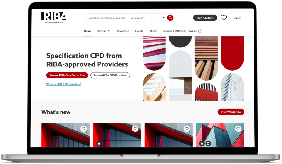 Preview of the ribacpd.com website